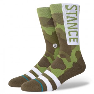 CALCETINES STANCE 12 OG CREW CAMO